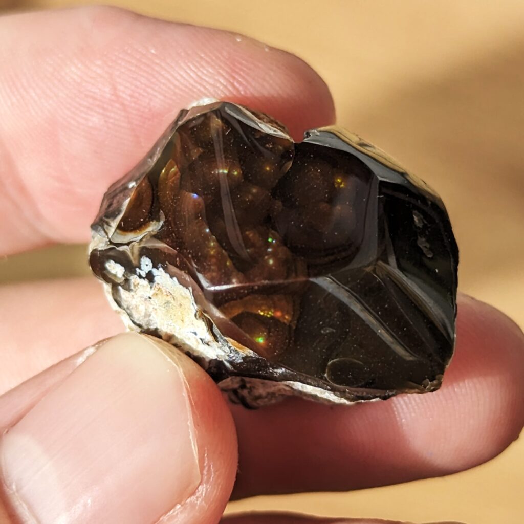 Agate (fiery)