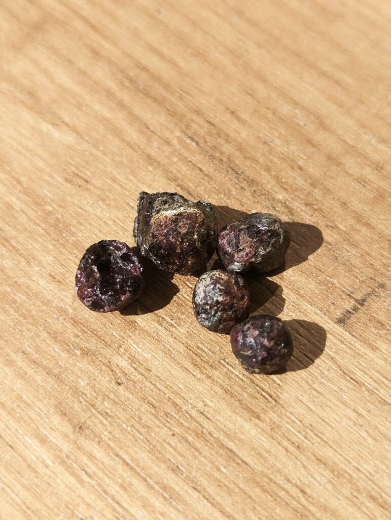 Almandine garnet
