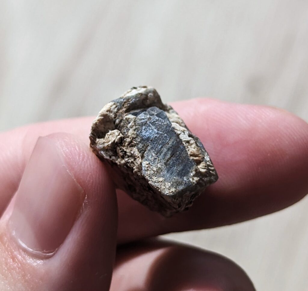 Blue Corundum (Sample 10)