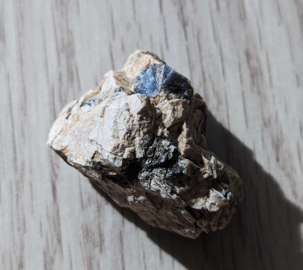 Blue Corundum (Sample 2)